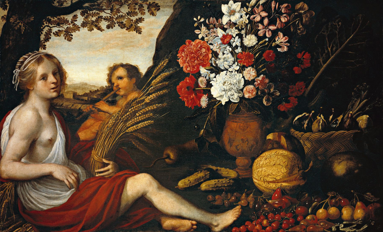 Astolfo Petrazzi (1580-1635)  L’Estate, 1644 circa olio su tela, cm. 95,4×158,6