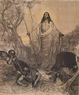 Cesare Maccari (1840-1919) Resurrezione di Cristo, 1890